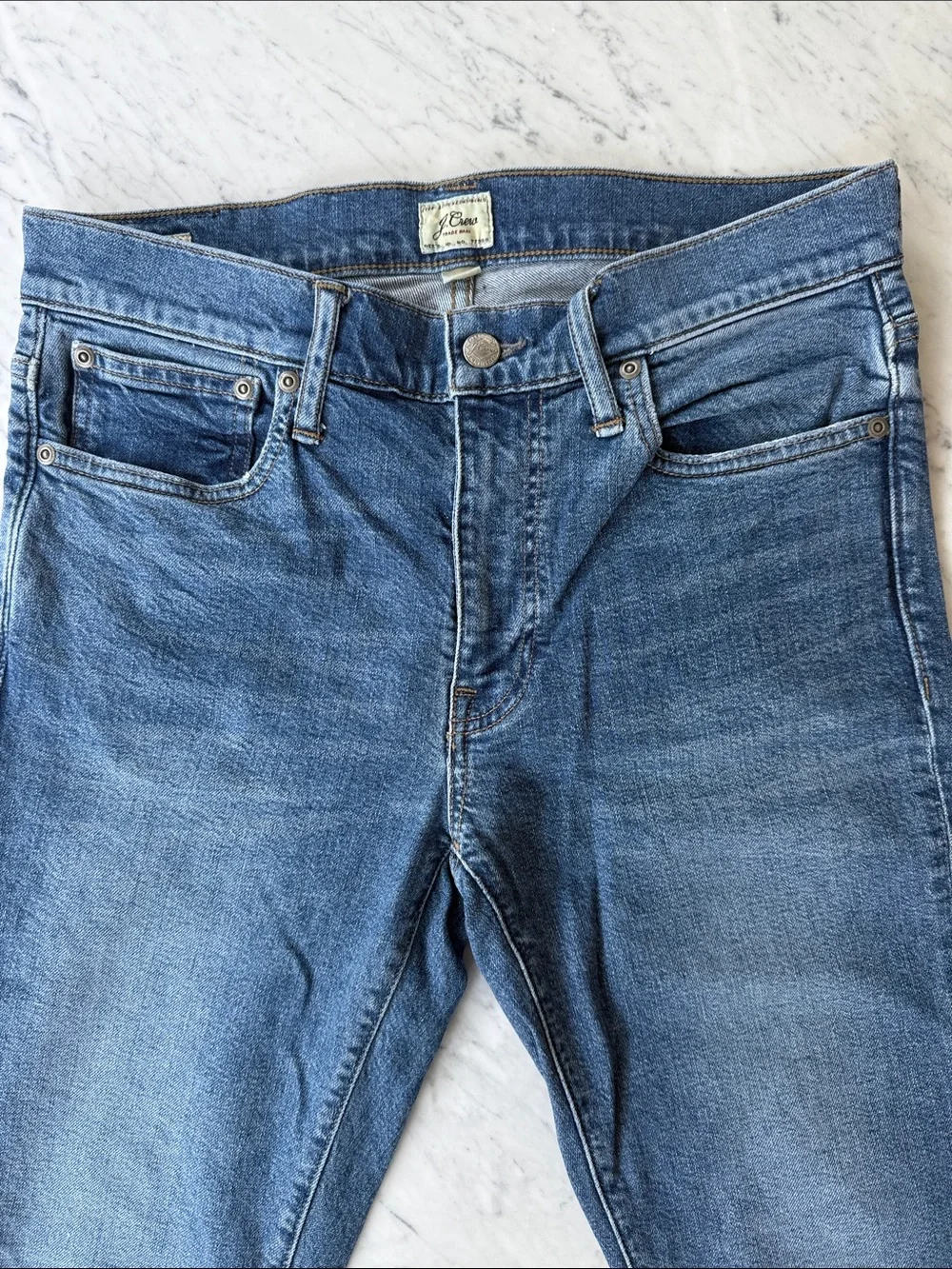 J.Crew Men’s 250 Stretch Slim Tapered Jeans W32 L30